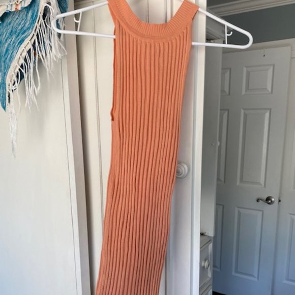 S Superdown  Peach color Milana Knit Mini Dress - Picture 3 of 6